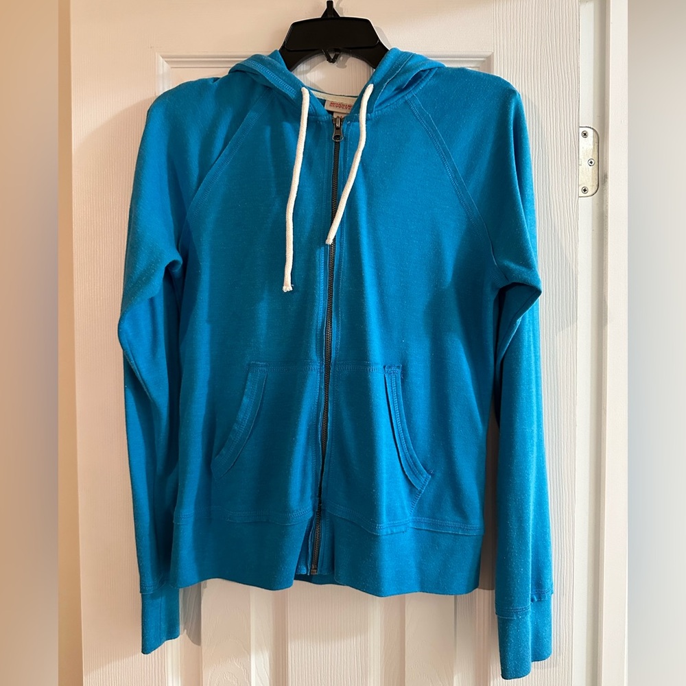 Mossimo Blue Zip Up Hoodie/Jacket